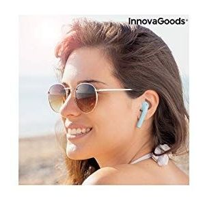 InnovaGoods NovaPods draadloze hoofdtelefoon met magnetische lading, groen