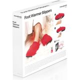 Innovagoods - Pantoffels - Opwarmbare Magnetron - Rood