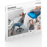 InnovaGoods - Hexafresh - Siliconen Gelkussen - Blauw of Grijs - Ergonomisch