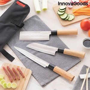 Damas-Q - Japanse messen set met opberg map - InnovaGoods