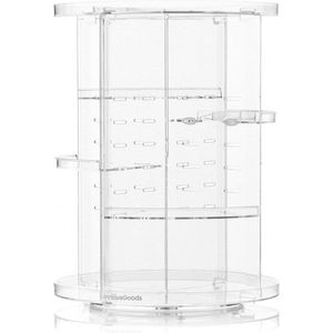 InnovaGoods - Draaibare Make-up Organizer - Transparant - Polystyreen