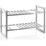 InnovaGoods - Shibblek - Uitschuifbare Plank - Wit - Kunststof