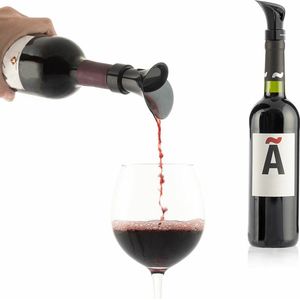 InnovaGoods® Professionele wijnbeluchter, 2-in-1 dispenserdop, luchtdicht afsluitbare beluchterdispenser, ideaal voor je wijntheek, wijnscanner, vaatwasmachinebestendig.