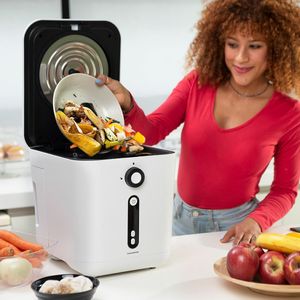 InnovaGoods - Ewooster - Elektrische Keukencomposter - 3 L - 550 W - Zwart