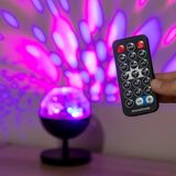 InnovaGoods - Oplaadbare LED Projector - Multicolor - Draagbaar - Zwart