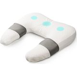 InnovaGoods - Ergonomisch Kussen - U-Vorm - Visco-Elastisch - Ademend