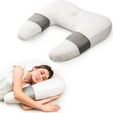 InnovaGoods - Ergonomisch Kussen - U-Vorm - Visco-Elastisch - Ademend