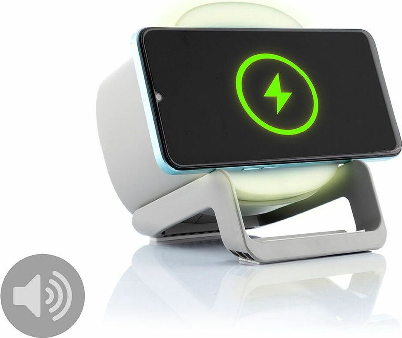Draadloze luidspreker-oplader met LED Souwis InnovaGoods
