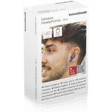 InnovaGoods - Draadloze Hoofdtelefoon - Blue - Met Oplaadetui