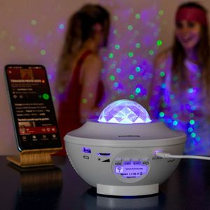 InnovaGoods - Sterrenprojector - LED Verlichting - Bluetooth Luidspreker