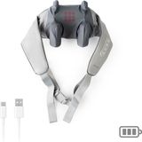 Innovagoods - Silax - Oplaadbare 6D Nek- en Rugmassager - Ergonomisch - 3 Modi - Warmtefunctie