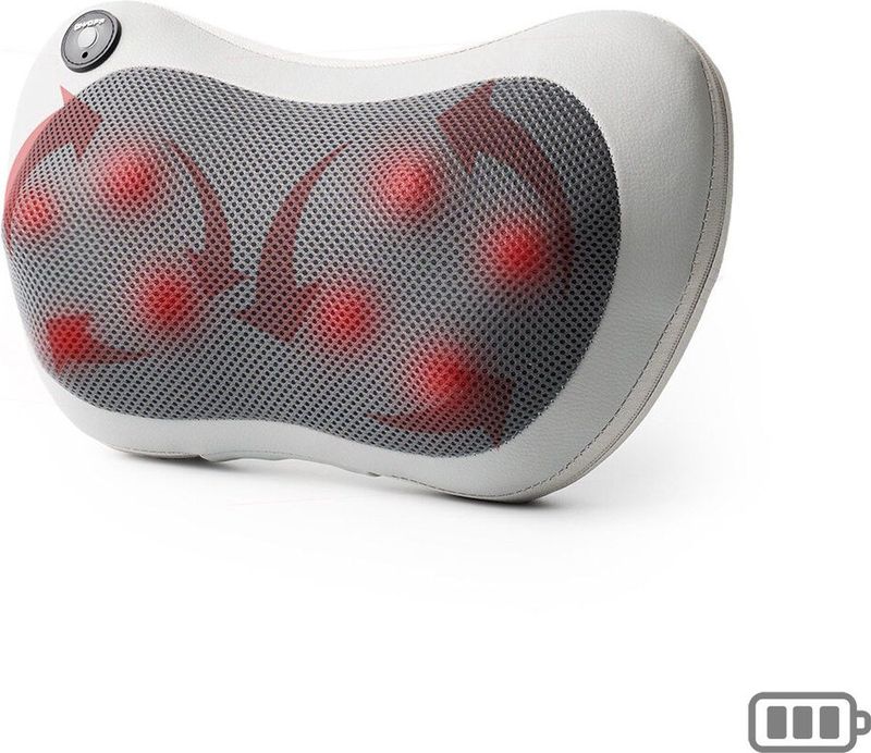 Kompatsu - Oplaadbare Shiatsu Massager - Infrarood - Ergonomisch - Compact