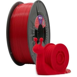 Winkle Tenaflex Filament | 1.75 mm | 3D-print filament | elastomeer kunststof | 3D-printer | semi-flexibel filament | kleur diablo rood | spoel 750 g
