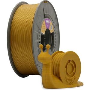 WINKLE PLA HD Gold Filament | 3D-printerfilament | PLA-filament 2,85 mm 1 kg | PLA goud | compatibel met alle 3D-printers | maatnauwkeurigheid | spoel 1 kg