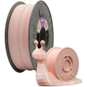WINKLE PLA HD Pastel roze suikerspin-filament, 3D-printerfilament, PLA-filament, 1,75 mm, 1 kg, PLA, roze, kleur zonder glans, maatnauwkeurigheid, spoel 1 kg