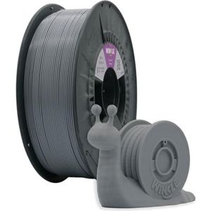 WINKLE ASA filament asgrijs | filament voor 3D-printers | ASA filament 1,75 mm 1 kg | ASA grijs | compatibel met de meeste 3D-printers | maatnauwkeurigheid | duurzaam | spoel 1