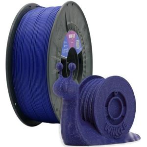 WINKLE PLA HD Glitter Filament 1,75 mm Nachtblauw voor 3D-printen, PLA-spoel 300 g, filament voor 3D-printers, 3D-printmaterialen, pailletten, maatnauwkeurigheid +/- 0,05 mm