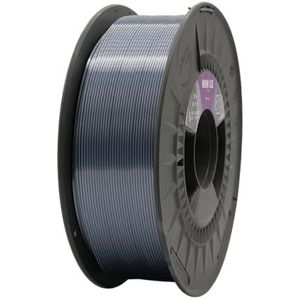 Winkle PLA Silk Mercury filament | Pla 1,75 mm | filament print | 3D-printer | 3D-filament | kleur Mercury | spoel 1000 g
