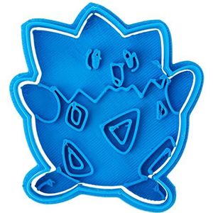 Cuticuter Togepi Pokemon uitsteekvorm, blauw, 8 x 7 x 1,5 cm