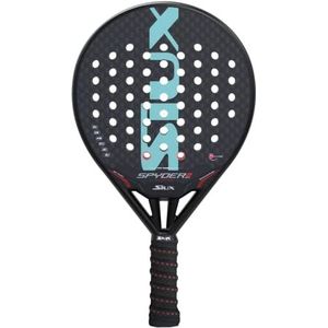 SIUX SIUX-30238 Padel racket voor volwassenen, uniseks, zwart, eenheidsmaat