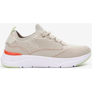 Pitas - Cue Woman 57 - Dames Veterschoenen - Beige - Natuurlijke Materialen