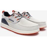 Walk in Pitas - Veterschoenen - Zwart - Leer