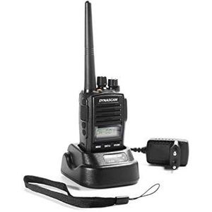 Draagbare radio PMR Dynascan R-58, 446MHz, 0,5W, 8CH, CTCSS, DCS, FM-radio, programmeerbaar, waterdicht IP67