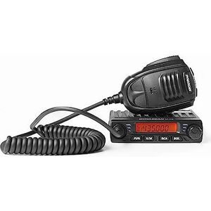 Dynascan Professionele UHF-zender voor de auto, DYNASCAN M-79U, instelbaar vermogen 17 W/10 W/5 W, frequenties: 400-470 MHz, tot 199 programmeerbare kanalen