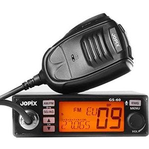 Jopix CB GS60 Radio 40 CH AM/FM 12-24 V ASQ