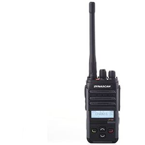 PNI Draagbare radio PMR Dynascan LP-50, 16CH, Scan, Vox, CTCSS, DCS, 2000 mAh batterij, IP67, Walkietalkie, Zwart