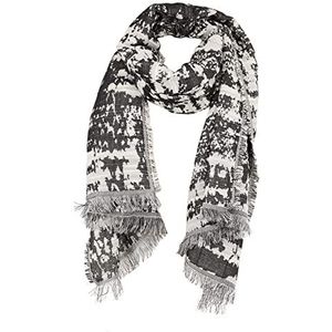 EFERRI Dames Arvieu Fashion Scarf, Negro, Bufanda