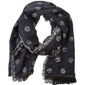 EFERRI Dames Lunares Fashion Scarf, Negro, Bufanda