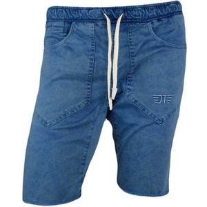Montes - Short - Blauw - Katoen en Lycra - Ergonomische Snit