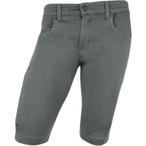 Jeanstrack Race Korte Broek Grijs Man