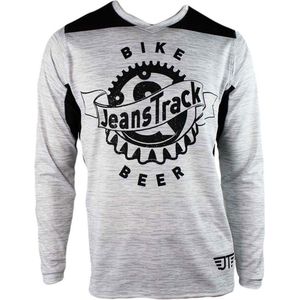 Jeanstrack Bike&beer Enduro T-shirt Met Lange Mouwen