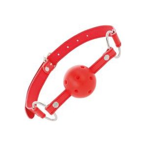 Darkness - Breathable Ball Gag - Rood | Extreme BDSM | Bondage | BDSM | Sex Toy for Man | Sex Toy for Couples | Sex Games