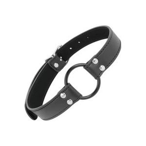 Darkness - Black Gag Ring - 3.6cm | Extreme BDSM | Bondage | Gag | BDSM Accessories