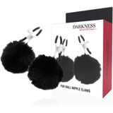 Darkness Sensations Darkness tepelklem met pompons, 50 g