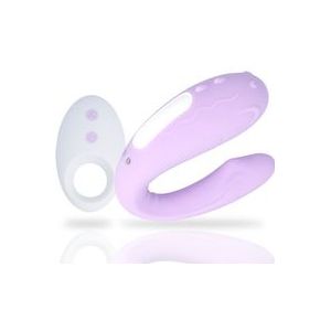 Mia Rin Remote Control Partner vibrator Purple 9 cm