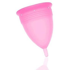 Stercup - Roze menstruatiecup - siliconen cup - maat L.
