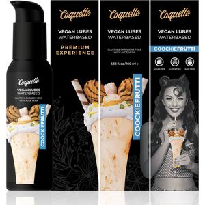 COQUETTE COSMETICS | Coquette Premium Experience | 100ml Vegan Lubes - Cookiefrutti | Glijmiddel | Durex Glijmiddel | Vrouw Clitoris Stimulator } Glijmiddel Waterbasis