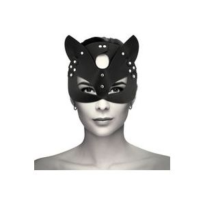 COQUETTE ACCESSORIES | Coquette Vegan Leather Mask With Cat Ears | BDSM | Fetish | Woman Mask | Kinky | Bondage | Carnaval