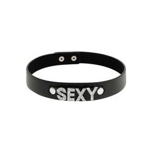 Handgefertigtes Choker mit Aufschrift