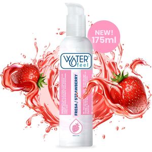 Waterfeel Strawberry - Glijmiddel op Water Basis - Smaak Aardbei - 175ml | Glijmiddel | Durex Glijmiddel | Glijmiddel Waterbasis