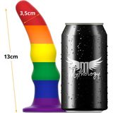 Dildo "Kuno Pride" mit Saugfuß