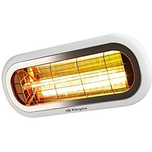Orbegozo PHF 55 Infraroodverwarming voor binnen en buiten, IP-65, 3 meter, instelbare helling, 2 meter kabel, 2000 W,