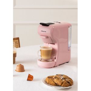 CREATE - Multi-capsule Express en gemalen koffiemachine - Nespresso, Dolce Gusto - 1450W - 600ml - POTTS