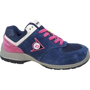Dunlop - Lady Arrow lage veiligheidssneaker S3 blauw/roze