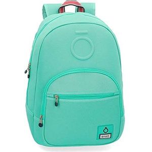 Enso Basic kinderrugzak 46 cm, turquoise, 46 centimeters, Adaptieve rugzak