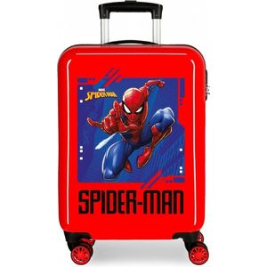 Marvel Handbagagetrolley Spider-man 33 Liter Hardcase Rood